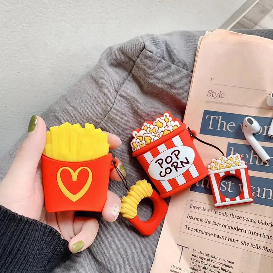 Fries And Popcorn AirPod Cases