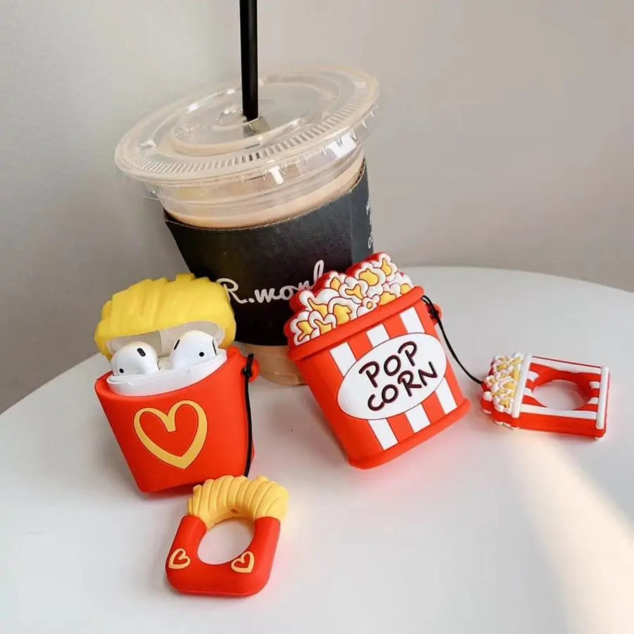 Fries And Popcorn AirPod Cases